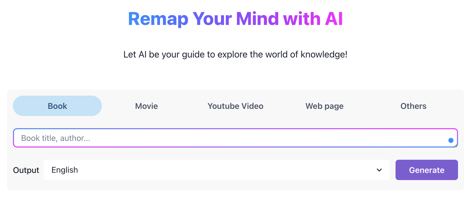 FunBlocks AIFlow mind map generator