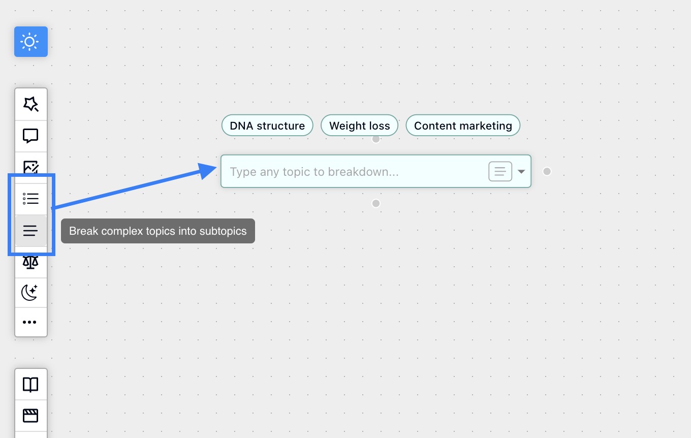 FunBlocks AIFlow Breakdown tool
